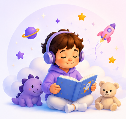 Screen-free learning illustration